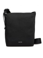 Calvin Klein Saszetka Ck Ease Hobo S K50K512965 Czarny. Czarne saszetki i nerki CALVIN KLEIN, bez wzorów, z materiału. Za 259.99 zł.