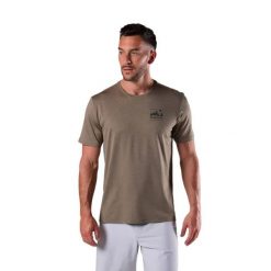 T-shirt Rossignol Graphic Active. Brązowe t-shirty sportowe Rossignol, bez wzorów, bez ramiączek. Za 286.00 zł.