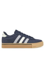 Adidas Sneakersy Daily 4.0 JH6921 Granatowy. Niebieskie buty sportowe casual Adidas, bez wzorów, z materiału, bez zapięcia. Za 299.99 zł.