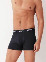 COTONELLA Bokserki w kolorze czarnym rozmiar: XXL. Czarne bokserki COTONELLA, xxl, bez wzorów. Za 41.59 zł.