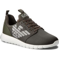 Sneakersy EA7 EMPORIO ARMANI - X8X007 XCC02 00044 Forest Green. Buty sportowe casual marki EA7 Emporio Armani. W wyprzedaży za 449.00 zł.