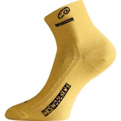 Skarpety merino WKS. Żółte skarpety LASTING, bez wzorów, z elastanu. Za 51.00 zł.