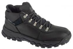 Buty trekkingowe męskie, Threshold Rebound Trek. Czarne buty turystyczne CATerpillar, bez wzorów, z materiału, bez zapięcia, trekkingowe. Za 499.00 zł.