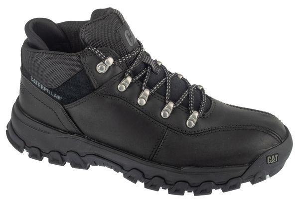 Buty trekkingowe męskie, Threshold Rebound Trek. Czarne buty turystyczne CATerpillar, bez wzorów, z materiału, bez zapięcia, trekkingowe. Za 499.00 zł.