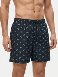 Lacoste Szorty kąpielowe MH1851 Granatowy Regular Fit. Niebieskie kąpielówki LACOSTE, m, bez wzorów, z syntetyku. Za 369.99 zł.