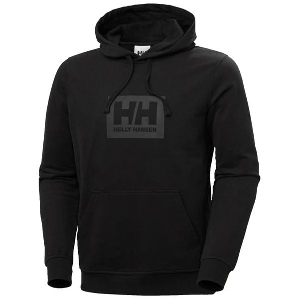 Bluza z kapturem Helly Hansen box. Czarne bluzy z kapturem Helly Hansen, s, bez wzorów, z bawełny, z kapturem. Za 332.80 zł.