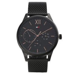 Zegarek Tommy Hilfiger. Czarne zegarki Tommy Hilfiger. Za 799.99 zł.