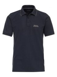 CASAMODA Koszulka polo w kolorze granatowym rozmiar: M. Niebieskie koszulki polo CASAMODA, m, bez wzorów, bez kołnierzyka, bez ramiączek. Za 110.55 zł.