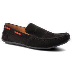 Czarne Mokasyny Karino Męskie Stylowe Obuwie. Czarne mokasyny Karino, bez wzorów, z jeansu, bez obcasa, bez zapięcia. Za 189.00 zł.