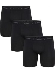 Bokserki Hummel Comfort (x3). Czarne bokserki Hummel, m, bez wzorów, z bawełny. Za 84.00 zł.