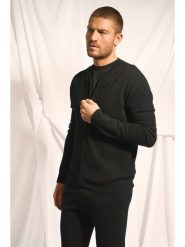 Just Cashmere Kaszmirowy kardigan "Polnoon" w kolorze czarnym rozmiar: XXL. Czarne swetry rozpinane Just Cashmere, xxl, bez wzorów, z kaszmiru, bez kołnierzyka, bez ramiączek. Za 456.99 zł.
