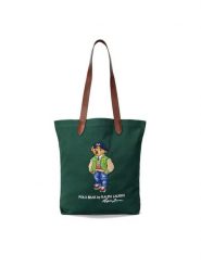 Polo Ralph Lauren Torba 405945886001 Zielony. Zielone torby na ramię Polo Ralph Lauren, bez wzorów, z materiału, na ramię, bez dodatków. Za 379.99 zł.