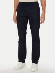 Tommy Hilfiger Chinosy Denton MW0MW33915 Granatowy Straight Fit. Niebieskie eleganckie spodnie Tommy Hilfiger, m, z syntetyku. Za 429.99 zł.