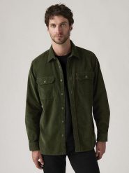 Levi's Koszula sztruksowa - Regular fit - w kolorze khaki rozmiar: M. Brązowe koszule Levi's®, m, bez wzorów, z bawełny, bez kołnierzyka, bez ramiączek. Za 156.60 zł.