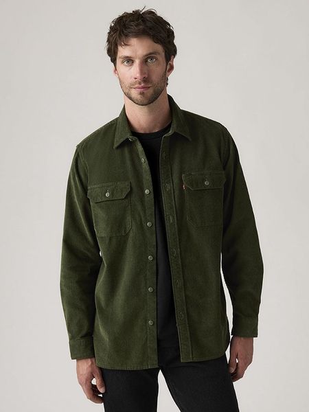 Levi's Koszula sztruksowa - Regular fit - w kolorze khaki rozmiar: M. Brązowe koszule Levi's®, m, bez wzorów, z bawełny, bez kołnierzyka, bez ramiączek. Za 156.60 zł.