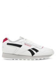 Reebok Sneakersy Glide 100074456 Biały. Białe buty sportowe casual Reebok, bez wzorów, ze skóry, bez zapięcia. Za 223.99 zł.