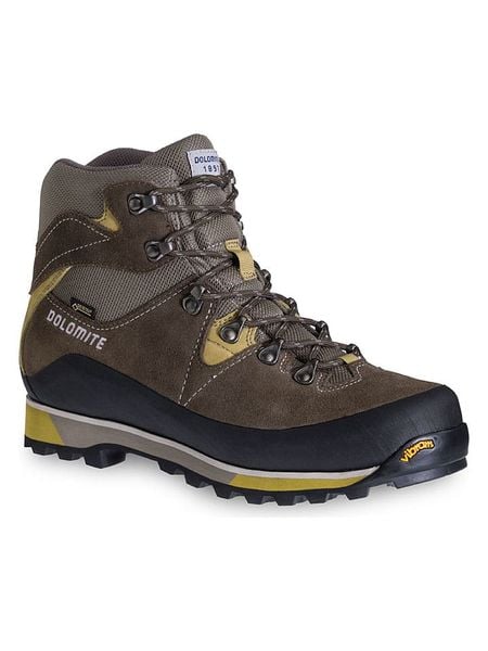 DOLOMITE Skórzane botki trekkingowe "Zermatt GTX" w kolorze khaki rozmiar: 44. Brązowe buty trekkingowe Dolomite, bez wzorów, z gore-texu, bez zapięcia. Za 521.95 zł.