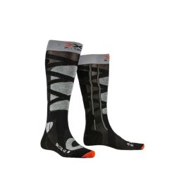 Skarpety narciarskie X-SOCKS SKI CONTROL 4.0. Brązowe skarpety X-Socks, bez wzorów. W wyprzedaży za 104.00 zł.
