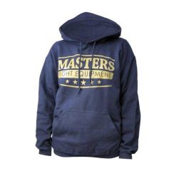 Męska Bluza Z Kapturem. Niebieskie bluzy z kapturem Masters, m, bez wzorów, z bawełny, z kapturem. Za 214.99 zł.