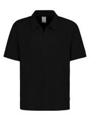 Eight2Nine Koszulka polo w kolorze czarnym rozmiar: M. Czarne koszulki polo Eight2Nine, m, bez wzorów, bez kołnierzyka, bez ramiączek. Za 82.99 zł.