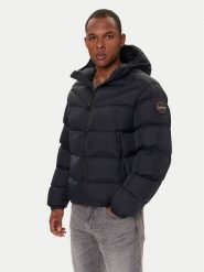 Napapijri Kurtka zimowa A-Molveno NP0A88V2 Czarny Regular Fit. Czarne kurtki Napapijri, na zimę, m, bez wzorów, z syntetyku, bez kaptura. Za 1,099.00 zł.