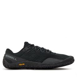 Buty do biegania Merrell. Czarne buty do biegania Merrell, bez wzorów, bez zapięcia, do biegania. Za 399.99 zł.