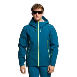 Kurtka skiturowa męska CMP 31Z2187. Zielone kurtki narciarskie i snowboardowe CMP, l, bez wzorów, narciarskie. Za 519.99 zł.