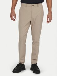 Matinique Spodnie materiałowe 30205157 Beżowy Slim Leg. Brązowe spodnie materiałowe Matinique, m, bez wzorów, z materiału. Za 449.99 zł.