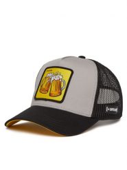 Capslab Czapka z daszkiem CL4/1/CT/CHE Szary. Szare czapki z daszkiem Capslab, bez wzorów, z bawełny. Za 129.99 zł.