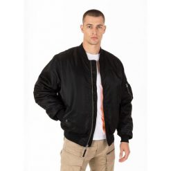 Kurtka przejściowa męska Pitbull MA-1 Verano. Czarne kurtki PITBULL, l, bez wzorów, bez kaptura. Za 399.00 zł.