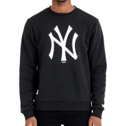 Bluza New Era New York Yankees Crew Neck. Białe bluzy New Era, l, bez wzorów, bez kaptura. Za 446.00 zł.
