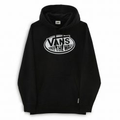 Bluza z kapturem Męska Vans Classic Off The Wall Czarny. Czarne bluzy z kapturem Vans, l, bez wzorów, z kapturem. Za 618.20 zł.