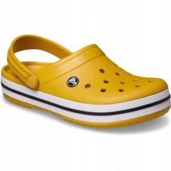Chodaki Klapki Unisex Crocband 11016 Clog 42-43. Białe klapki Crocs, z materiału. Za 289.99 zł.