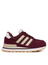 Adidas Sneakersy Zx 500 Rs LA1638 Bordowy. Czerwone buty sportowe casual Adidas, bez wzorów, z materiału, bez zapięcia. Za 399.99 zł.