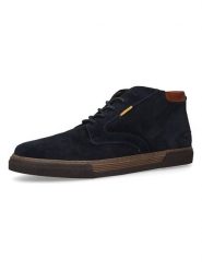 Camel Active Skórzane sneakersy w kolorze granatowym rozmiar: 40. Niebieskie buty sportowe casual Camel Active, bez wzorów, bez zapięcia. Za 267.92 zł.