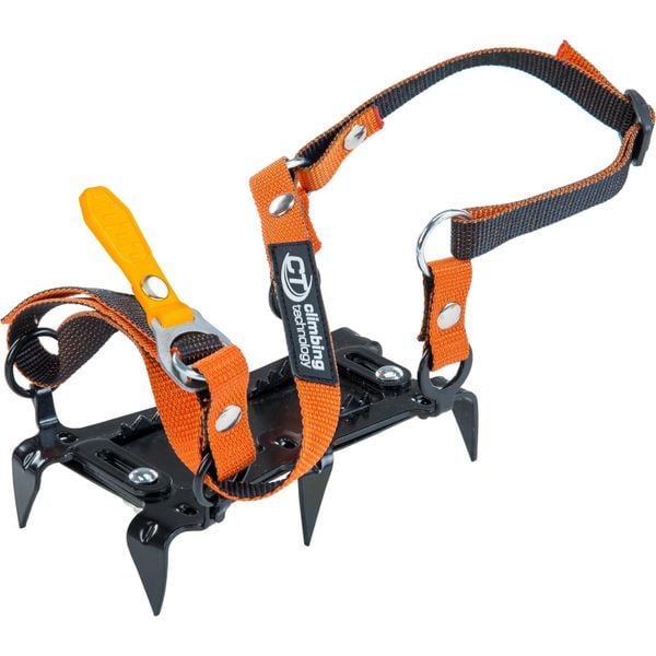 Raczki turystyczne Climbing Technology Mini Crampon 6P - black. Czarne buty trekkingowe CLIMBING TECHNOLOGY, bez wzorów, bez zapięcia. Za 240.99 zł.