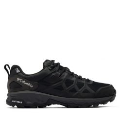Trekkingi Columbia. Czarne buty trekkingowe Columbia, bez wzorów, bez zapięcia. Za 569.99 zł.