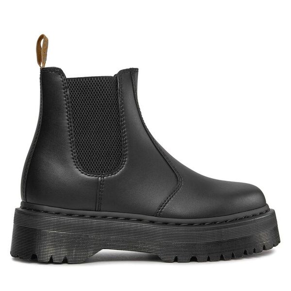 Sztyblety Dr. Martens. Czarne sztyblety Dr. Martens, bez wzorów, bez obcasa, bez zapięcia. Za 879.99 zł.