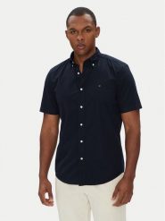 Tommy Hilfiger Koszula MW0MW37584 Granatowy Regular Fit. Niebieskie koszule Tommy Hilfiger, m, bez wzorów, z bawełny, bez kołnierzyka, bez ramiączek. Za 209.99 zł.