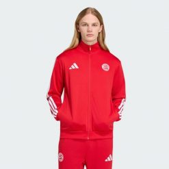 Bluza dresowa FC Bayern Muenchen DNA. Białe bluzy bez kaptura Adidas, l, bez wzorów, z dresówki, bez kaptura. Za 329.00 zł.