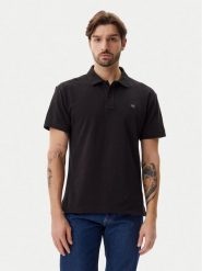 Calvin Klein Jeans Polo J30J327040 Czarny Regular Fit. Czarne koszulki polo Calvin Klein Jeans, m, bez wzorów, z bawełny, bez kołnierzyka, bez ramiączek. Za 189.99 zł.