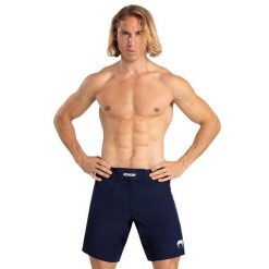 Spodenki treningowe męskie Venum Tempest Fight. Niebieskie krótkie spodenki sportowe VENUM, m, bez wzorów. Za 309.99 zł.