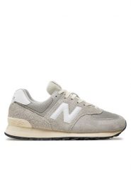 New Balance Sneakersy U574RBL Szary. Szare buty sportowe casual New Balance, bez wzorów, ze skóry, bez zapięcia. Za 499.99 zł.