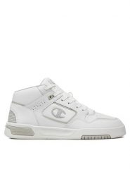 Champion Sneakersy S22183-CHA-WW010 Biały. Białe buty sportowe casual Champion, bez wzorów, ze skóry, bez zapięcia. Za 269.99 zł.