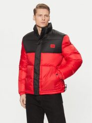 HUGO Kurtka zimowa Balto2411 50505904 Czerwony Slim Fit. Czerwone kurtki Hugo, na zimę, m, bez wzorów, z syntetyku, bez kaptura. Za 869.99 zł.