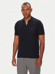 Tommy Hilfiger Polo MW0MW39531 Granatowy Regular Fit. Niebieskie koszulki polo Tommy Hilfiger, l, bez wzorów, z syntetyku, bez kołnierzyka, bez ramiączek. Za 559.99 zł.