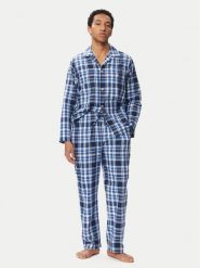 Polo Ralph Lauren Piżama 714899627016 Niebieski Regular Fit. Niebieskie piżamy Polo Ralph Lauren, l, bez wzorów, z bawełny, bez ramiączek. Za 659.99 zł.
