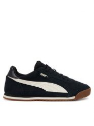 Puma Sneakersy Turino II SD 397453 05 Czarny. Czarne buty sportowe casual Puma, bez wzorów, ze skóry, bez zapięcia. Za 299.99 zł.