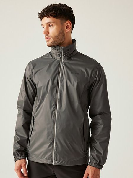 Regatta Kurtka przeciwdeszczowa "Lyle IV" w kolorze khaki rozmiar: S. Brązowe kurtki outdoor i hardshell Regatta, s, bez wzorów, bez kaptura. Za 110.29 zł.