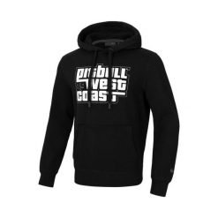 Bluza męska Pitbull z kapturem Most Wanted. Czarne bluzy PITBULL, m, bez wzorów, z kapturem. W wyprzedaży za 196.90 zł.